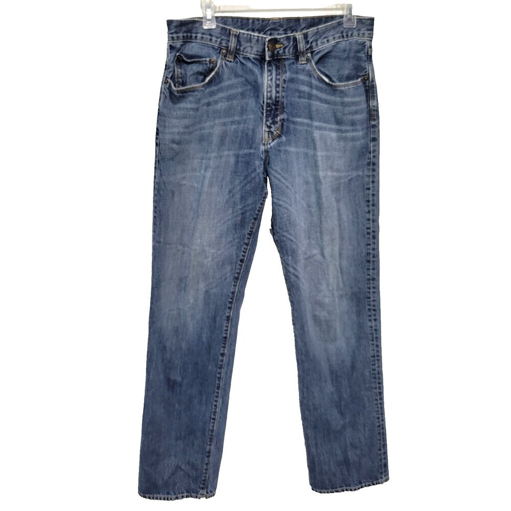 Gap Jeans 32" x 34" Men’s Straight Leg Medium Wash Blue Cotton